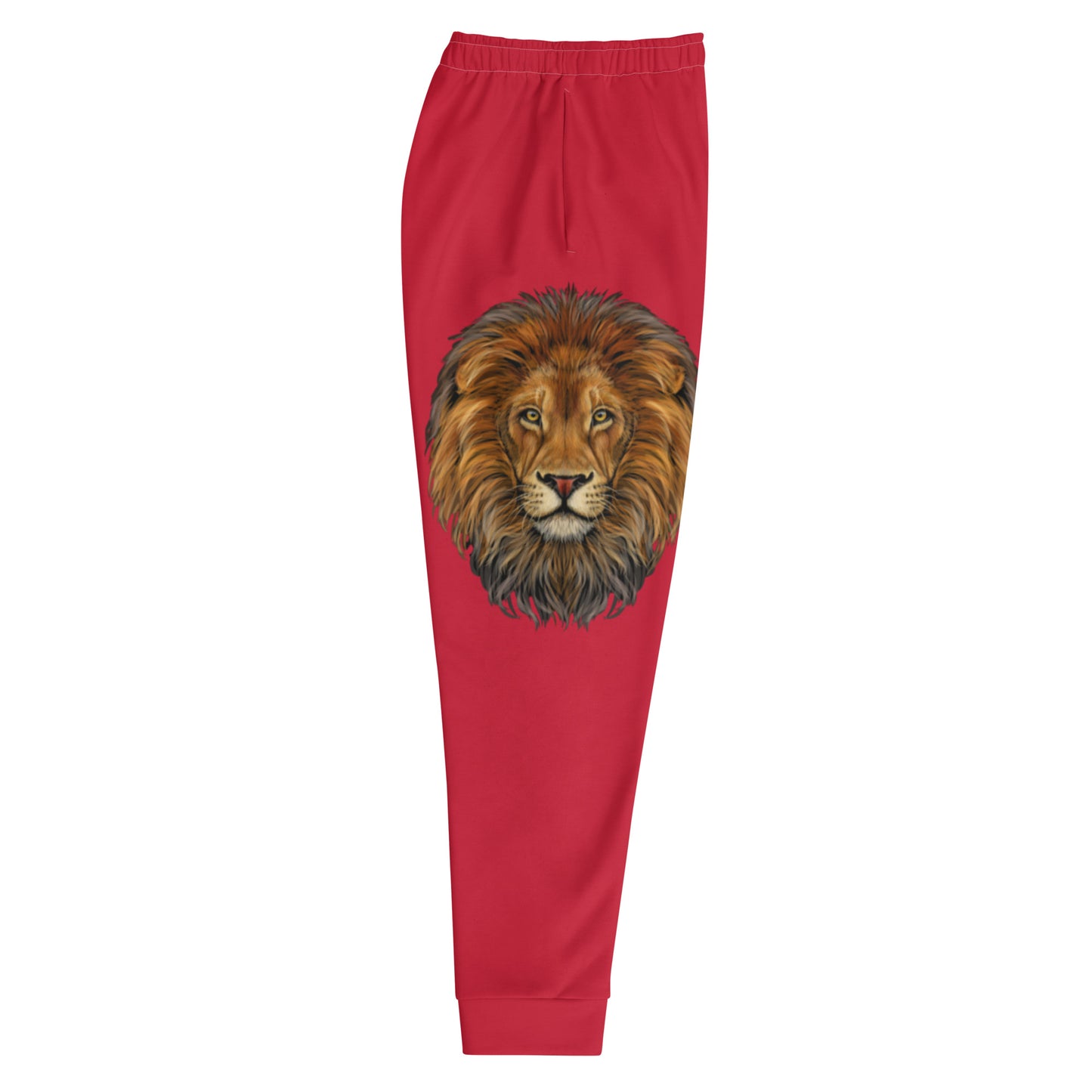 "STRONG"Red Men's Joggers W/White Font