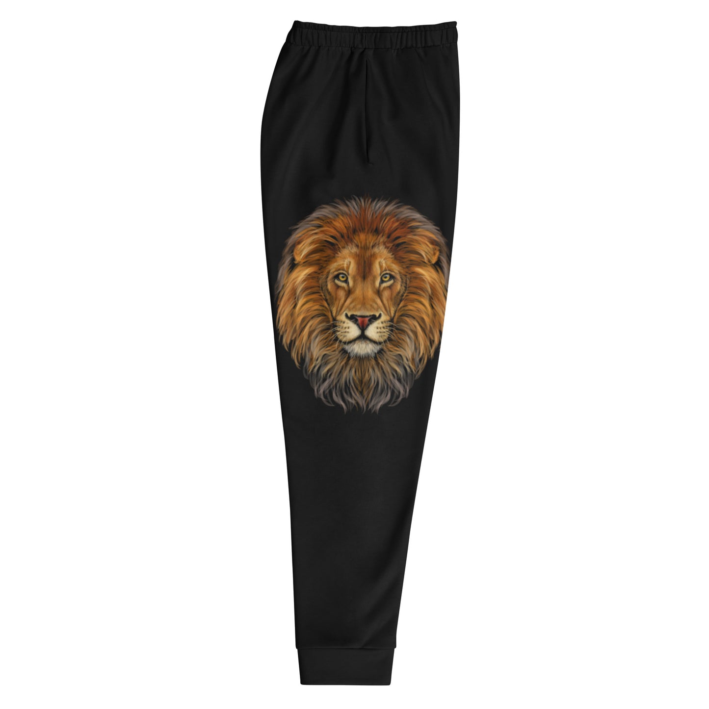 "STRONG"Black Men's Joggers W/Red Font