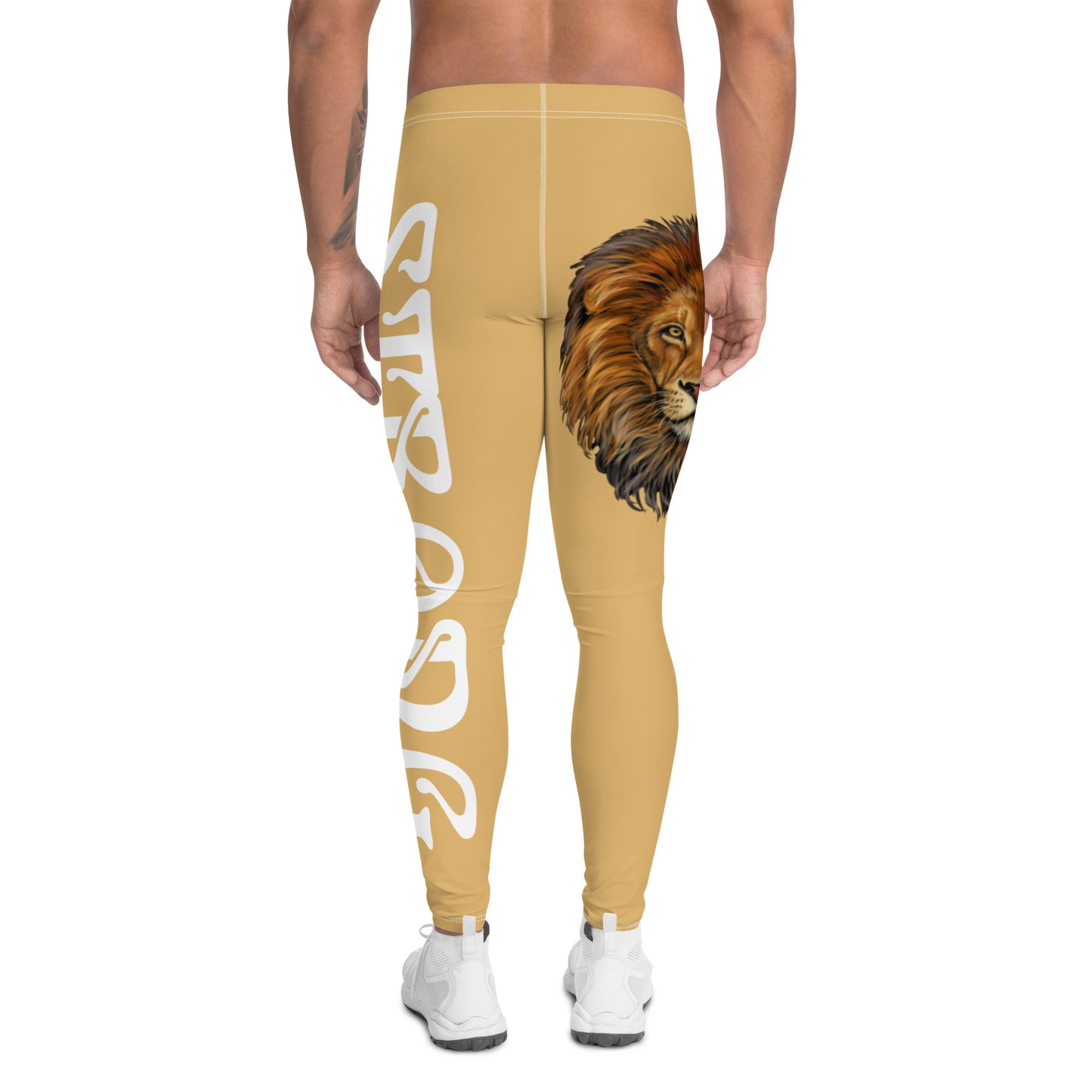 “STRONG”Fawn Men's Leggings W/White Font