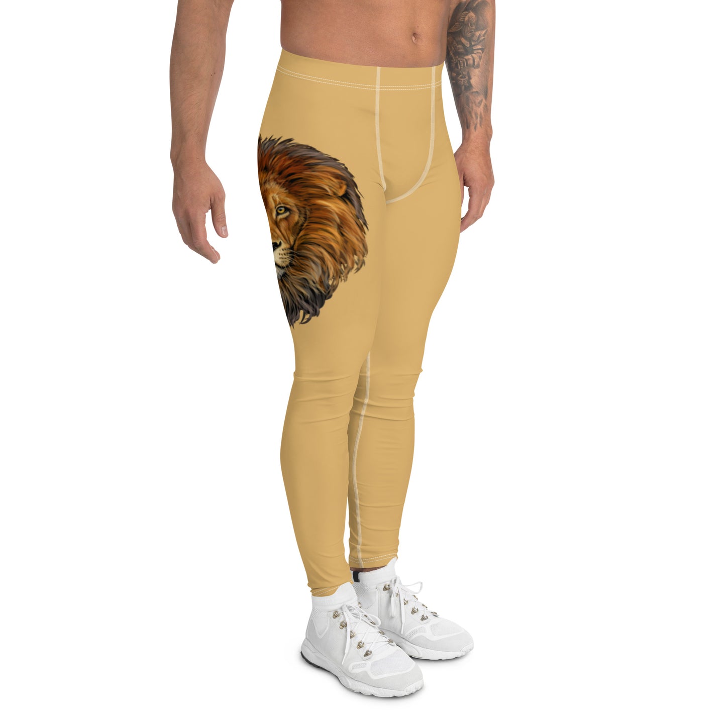 “STRONG”Fawn Men's Leggings W/White Font