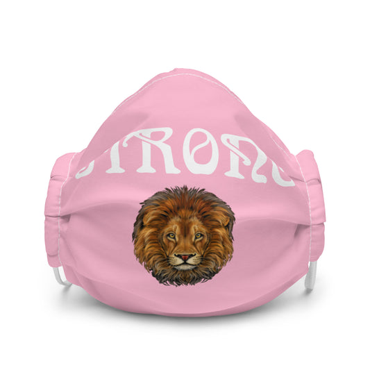 Cotton Candy“STRONG”Premium Face Mask W/White Font