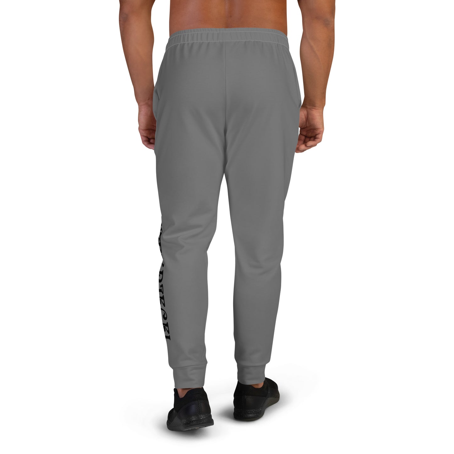 “I’M A MASTERPIECE!”Men's Grey Joggers W/Black Font