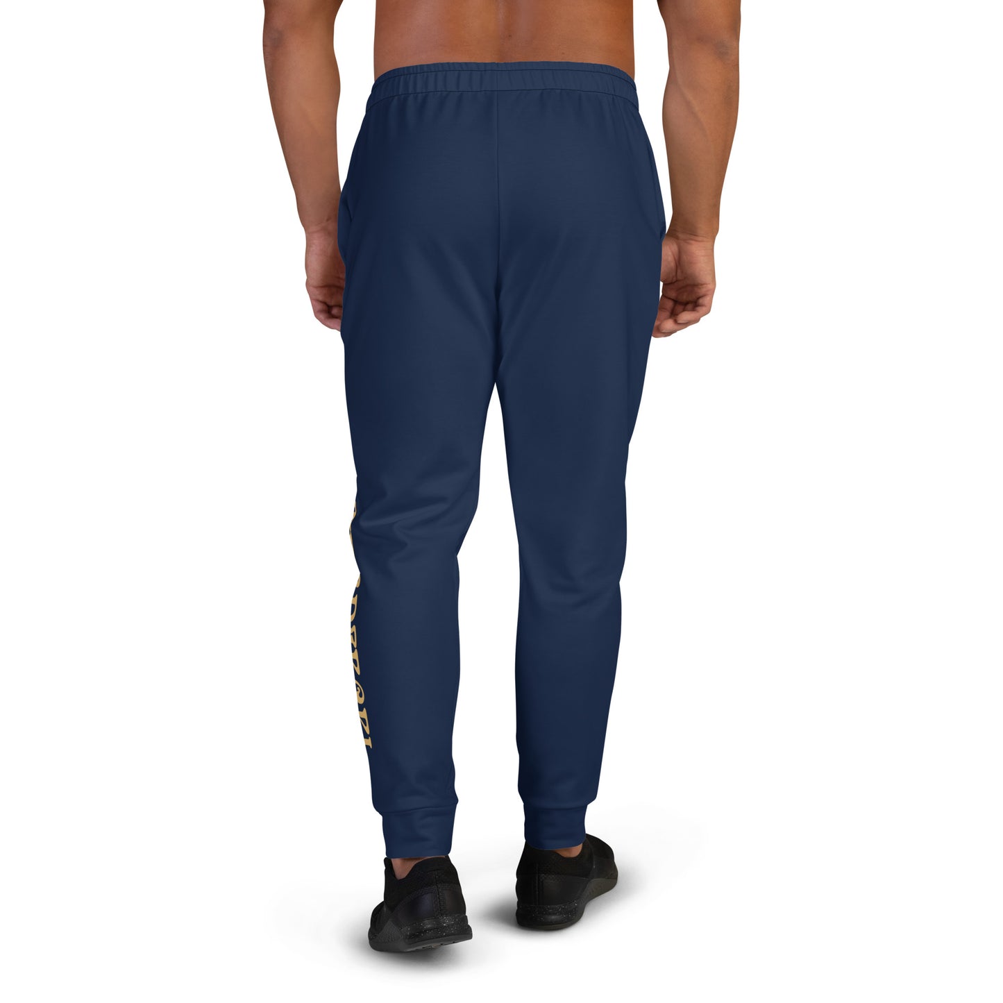 “I’M A MASTERPIECE!”Men's Navy Joggers W/Fawn Font