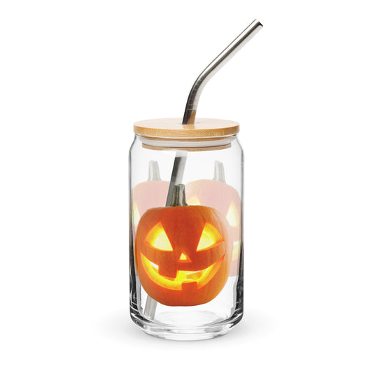 “HALLOWEEN PUMKIN!”Can-Shaped Glass