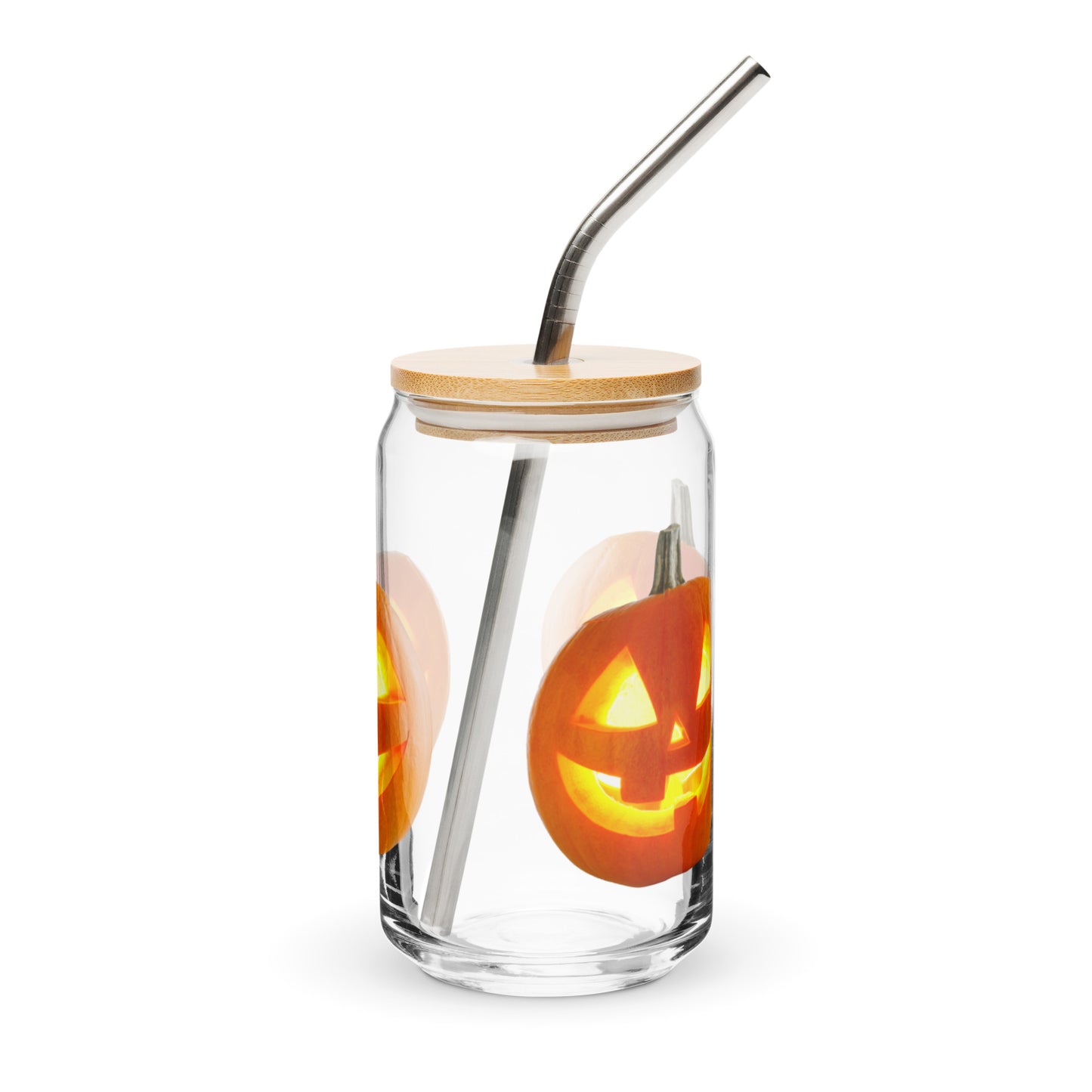 “HALLOWEEN PUMKIN!”Can-Shaped Glass