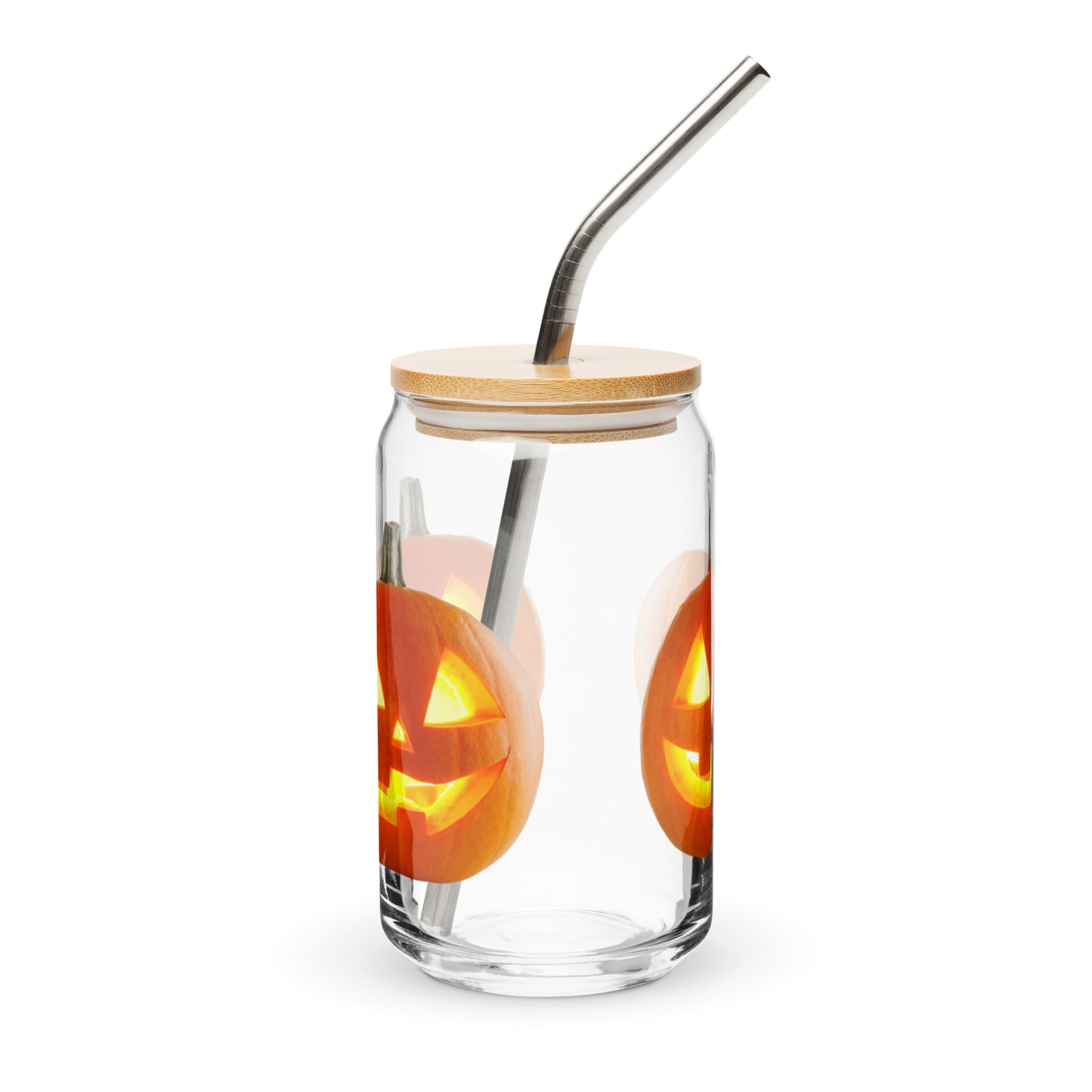 “HALLOWEEN PUMKIN!”Can-Shaped Glass