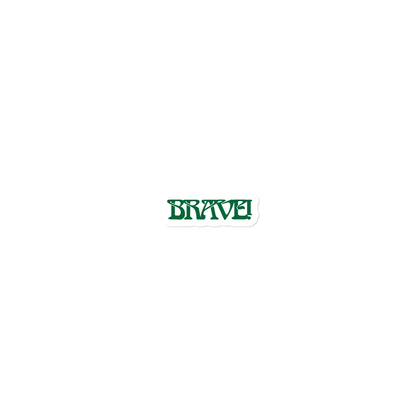 “BRAVE!”Green Magnet