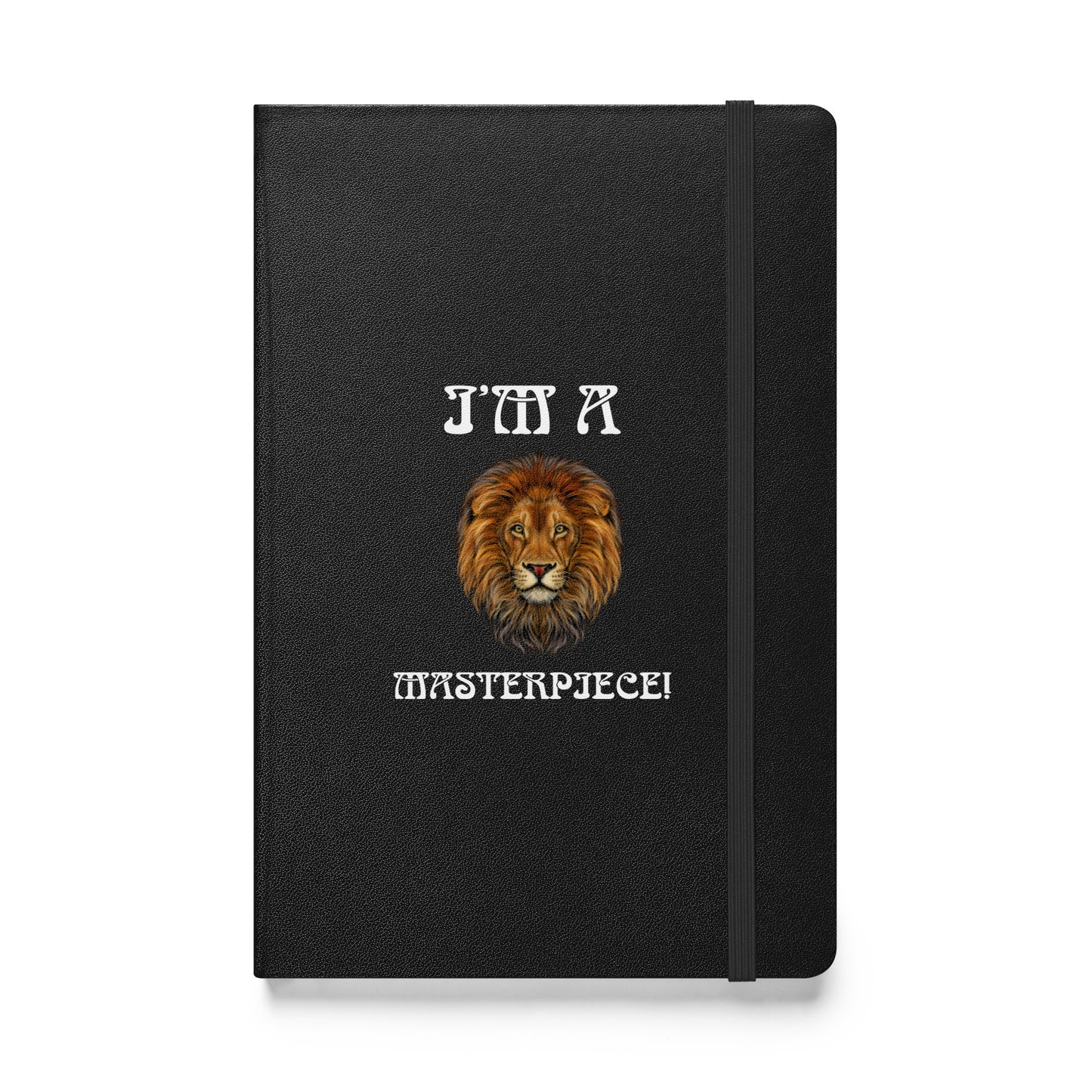 “I’M A MASTERPIECE!”Hardcover Bound Notebook W/White Font