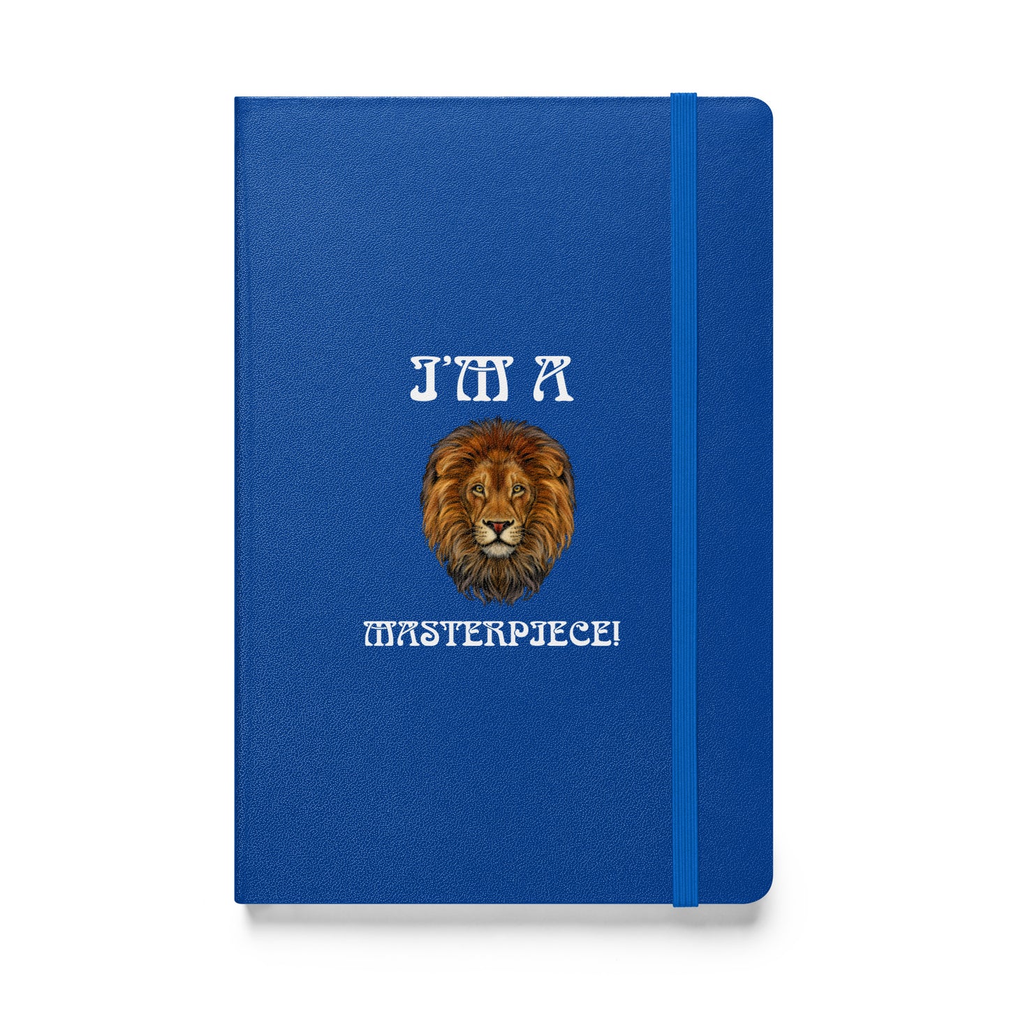 “I’M A MASTERPIECE!”Hardcover Bound Notebook W/White Font