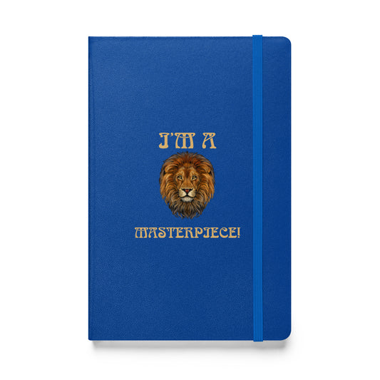 “I’M A MASTERPIECE!”Hardcover Bound  Notebook W/Fawn Font