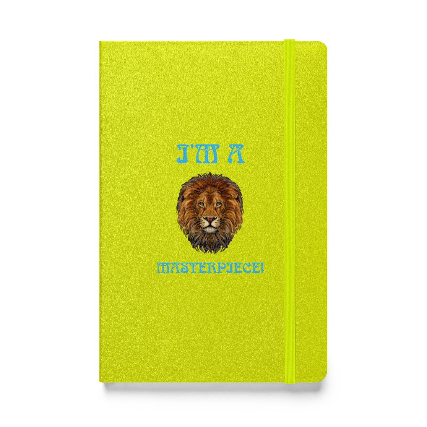 “I’M A MASTERPIECE!”Hardcover Bound Notebook W/SkyBlue Font