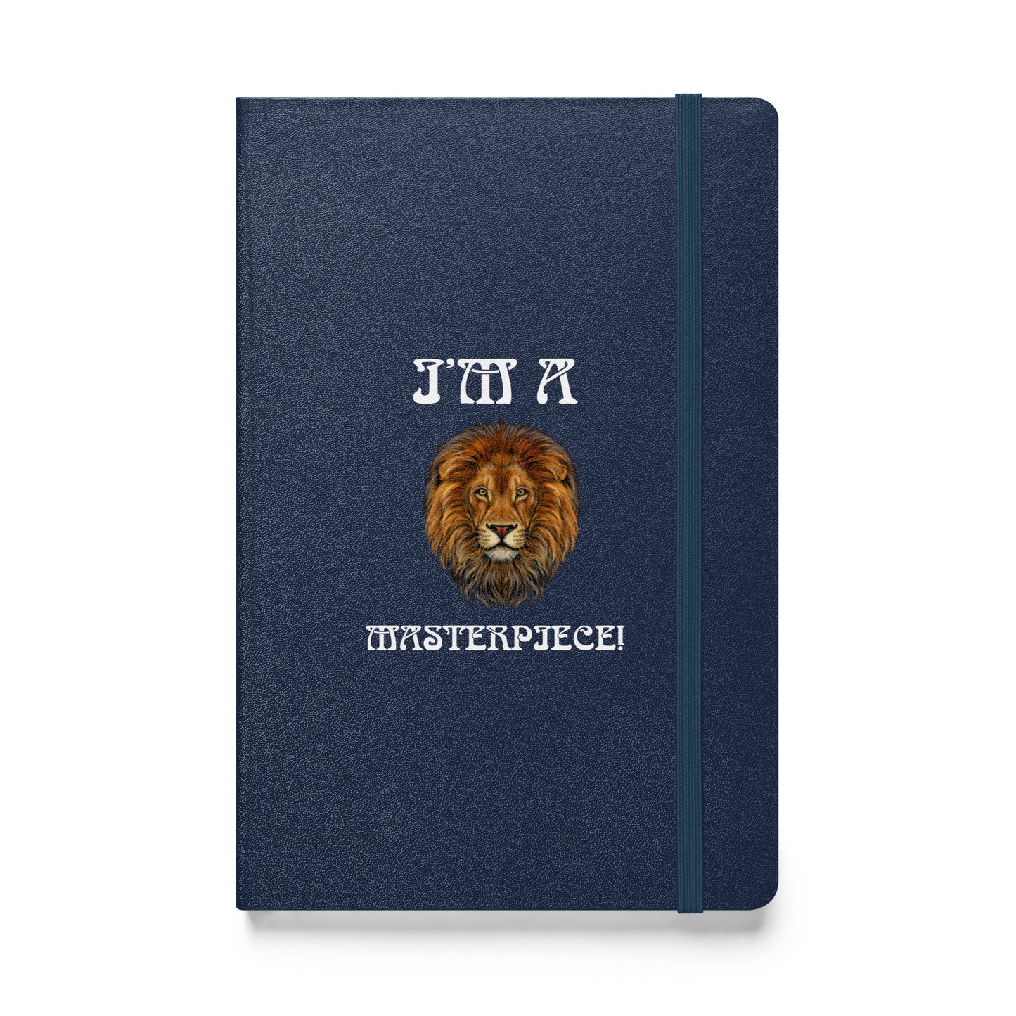 “I’M A MASTERPIECE!”Hardcover Bound Notebook W/White Font