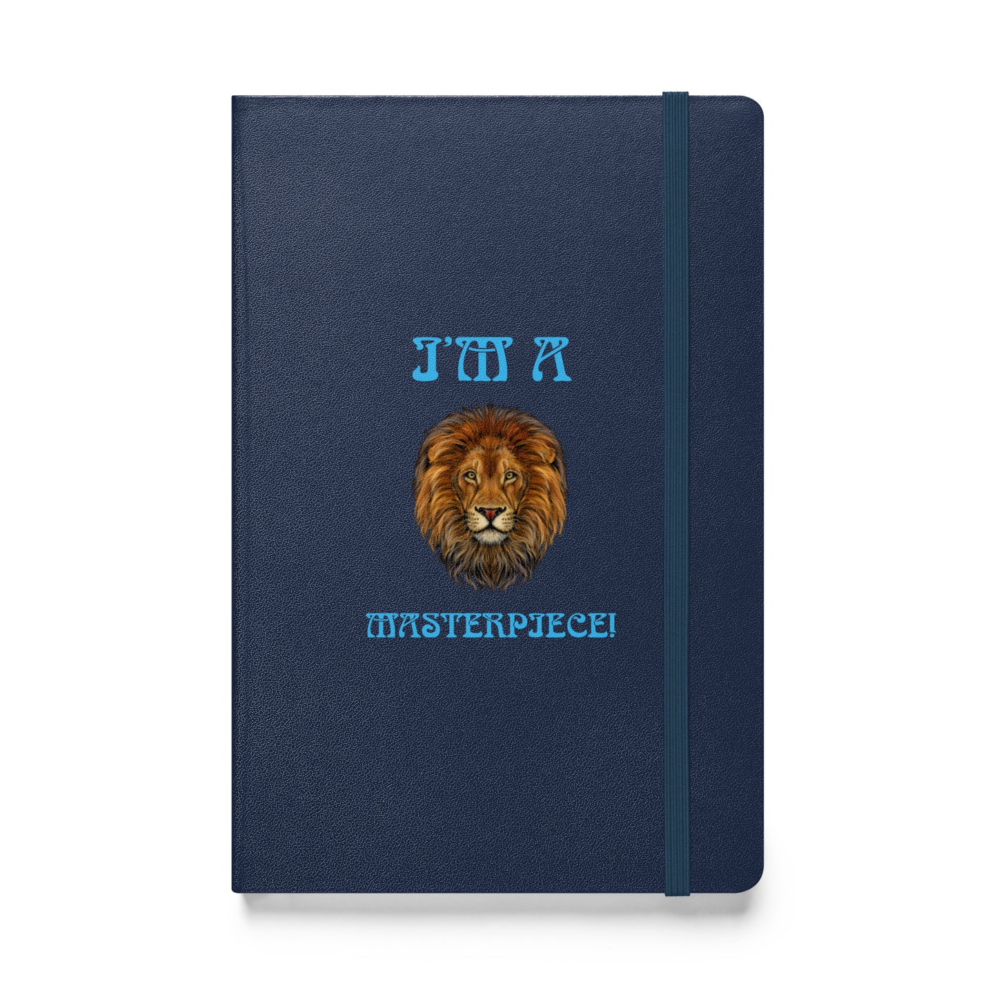 “I’M A MASTERPIECE!”Hardcover Bound Notebook W/SkyBlue Font