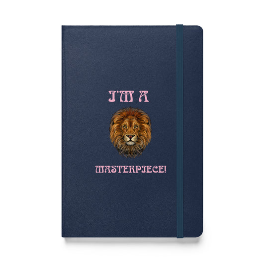 “I’M A MASTERPIECE!”Hardcover Bound Notebook W/Cotton Candy Font