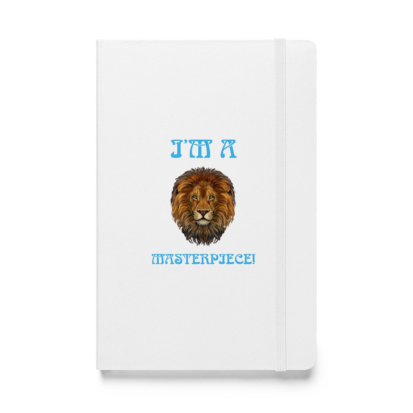 “I’M A MASTERPIECE!”Hardcover Bound Notebook W/SkyBlue Font