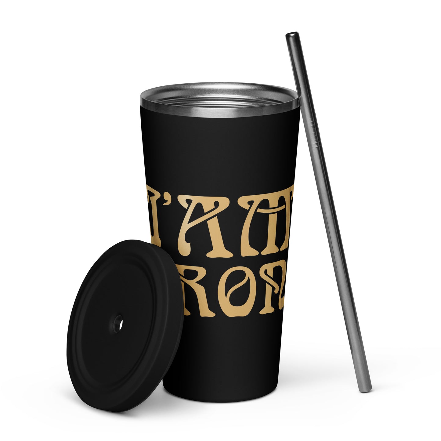 “I’AM STRONG” Insulated Tumbler W/Fawn Font