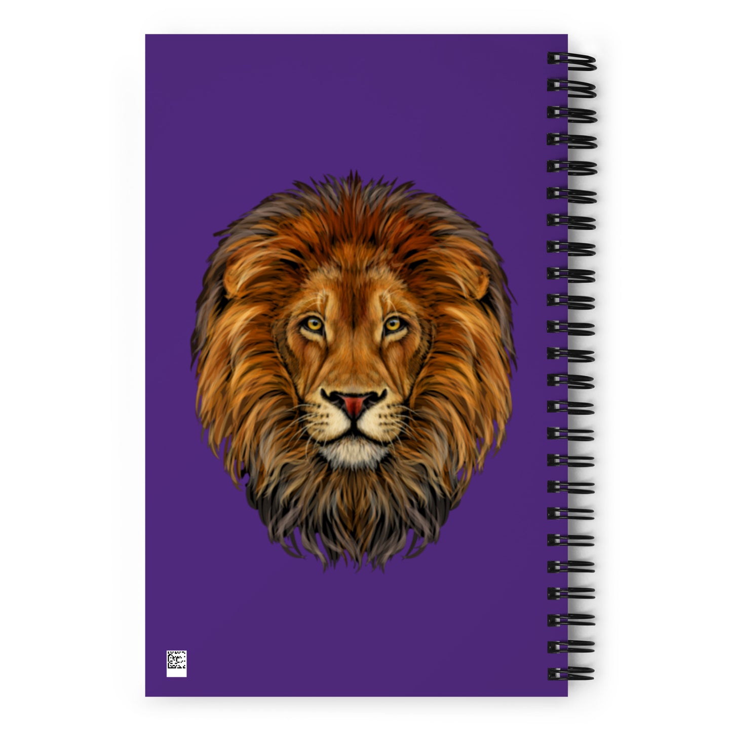 “STRONG”Purple Spiral Notebook