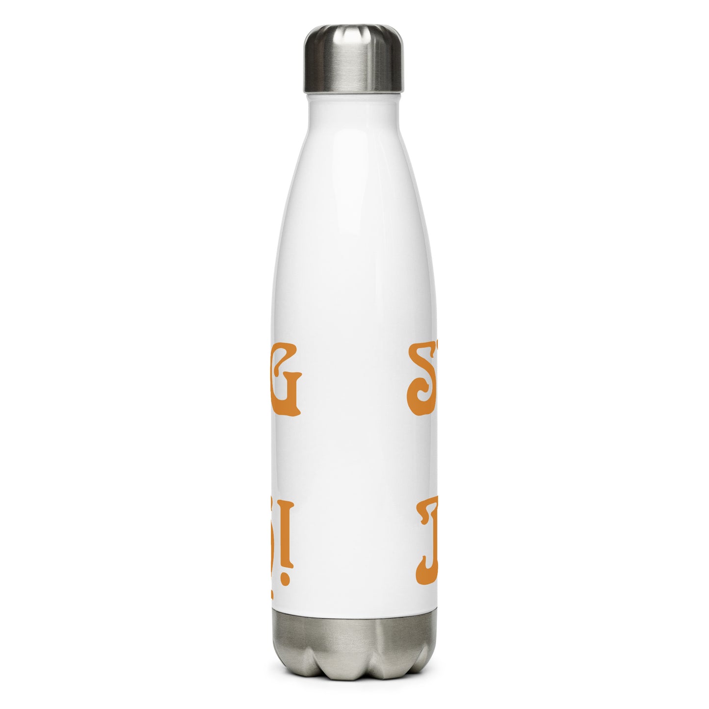 “STRONG & IRISH!”Stainless Steel Water Bottle W/Bronze Font