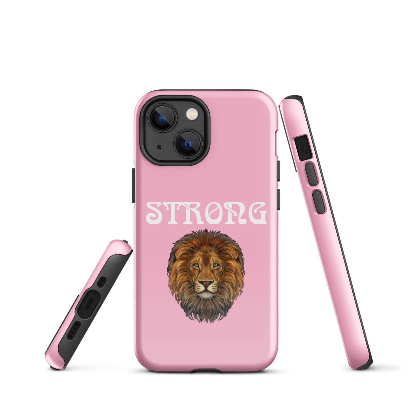 Cotton Candy Tough Case for iPhone® W/White Font