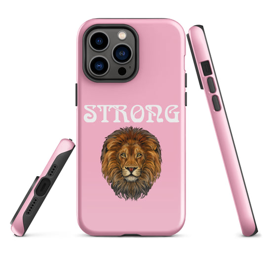 "STRONG"Cotton Candy Tough Case for iPhone® W/White Font