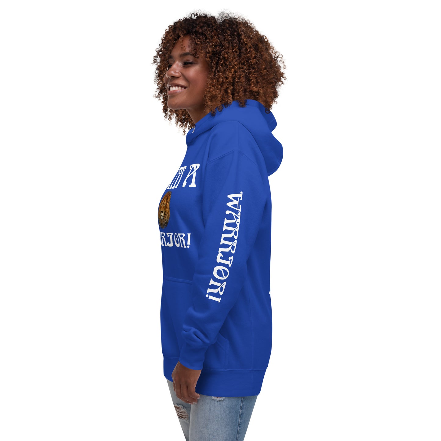 “I’AM A WARRIOR!”Unisex Hoodie W/White Font