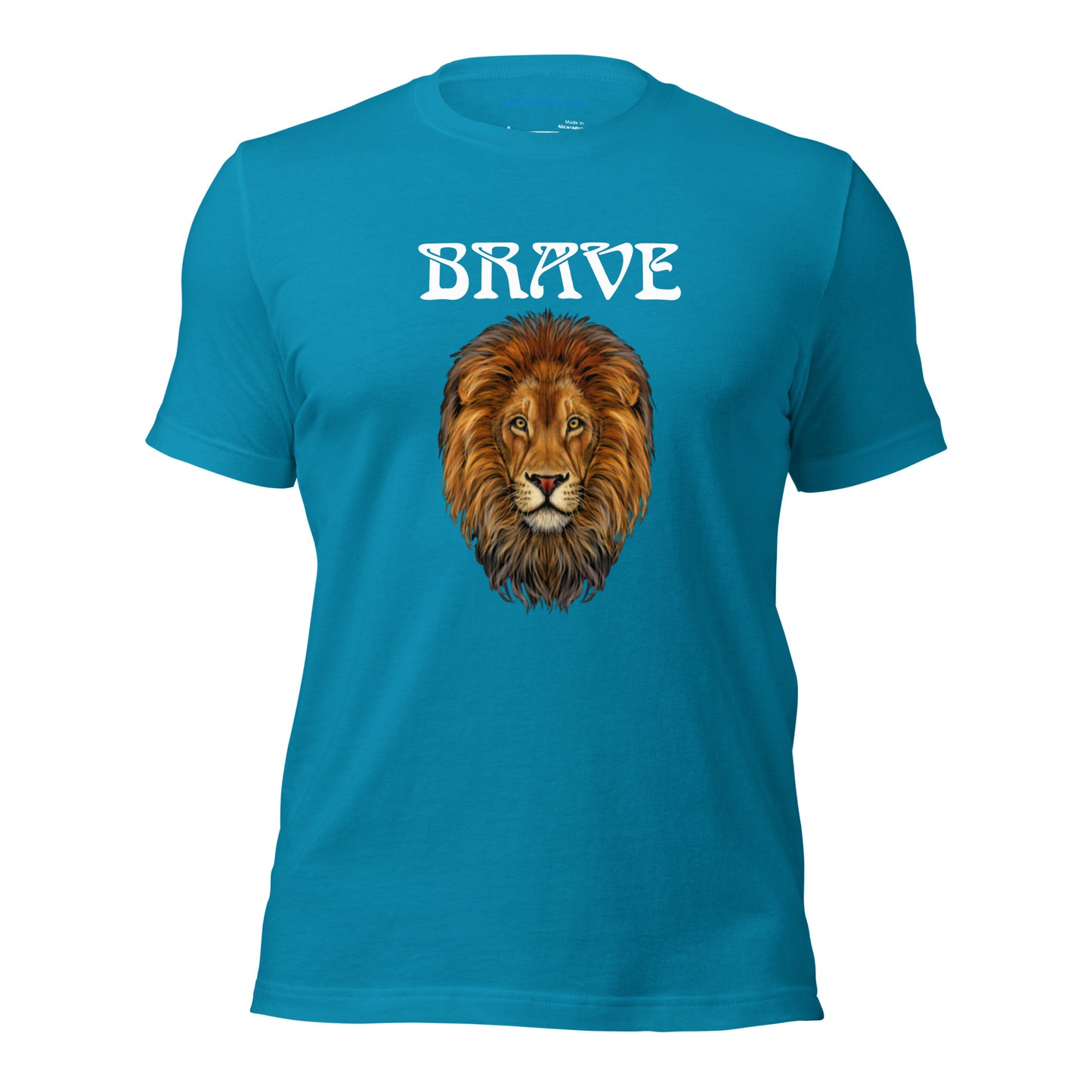 “BRAVE”Unisex T-Shirt W/White Font