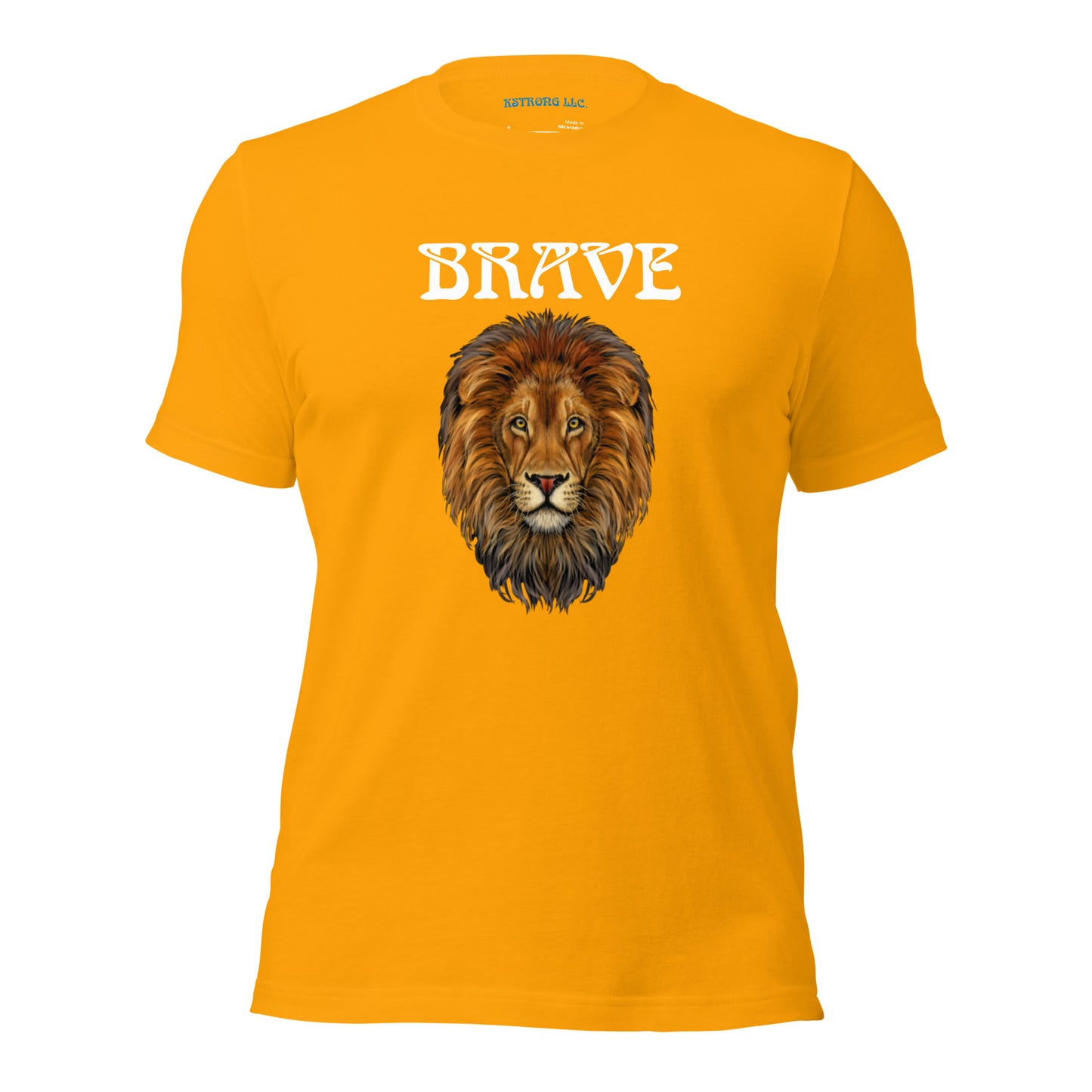 “BRAVE”Unisex T-Shirt W/White Font