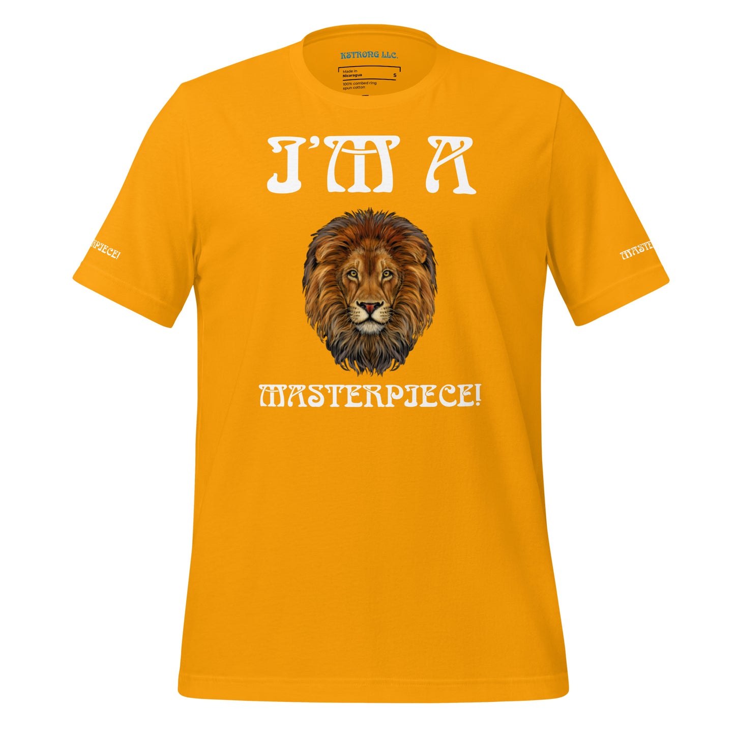 “I’M A MASTERPIECE!"Unisex T-Shirt W/White Font