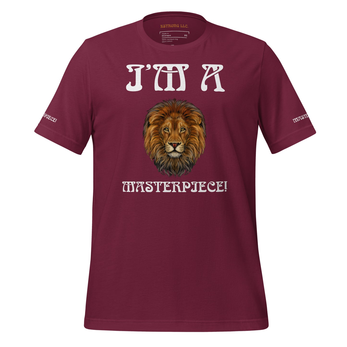 “I’M A MASTERPIECE!"Unisex T-Shirt W/White Font