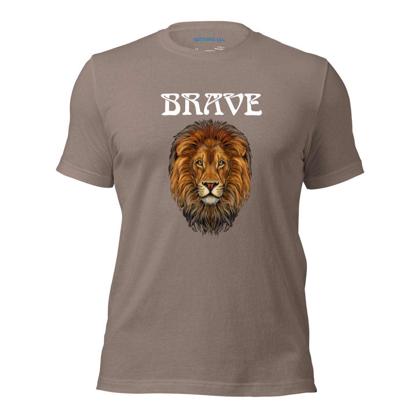 “BRAVE”Unisex T-Shirt W/White Font