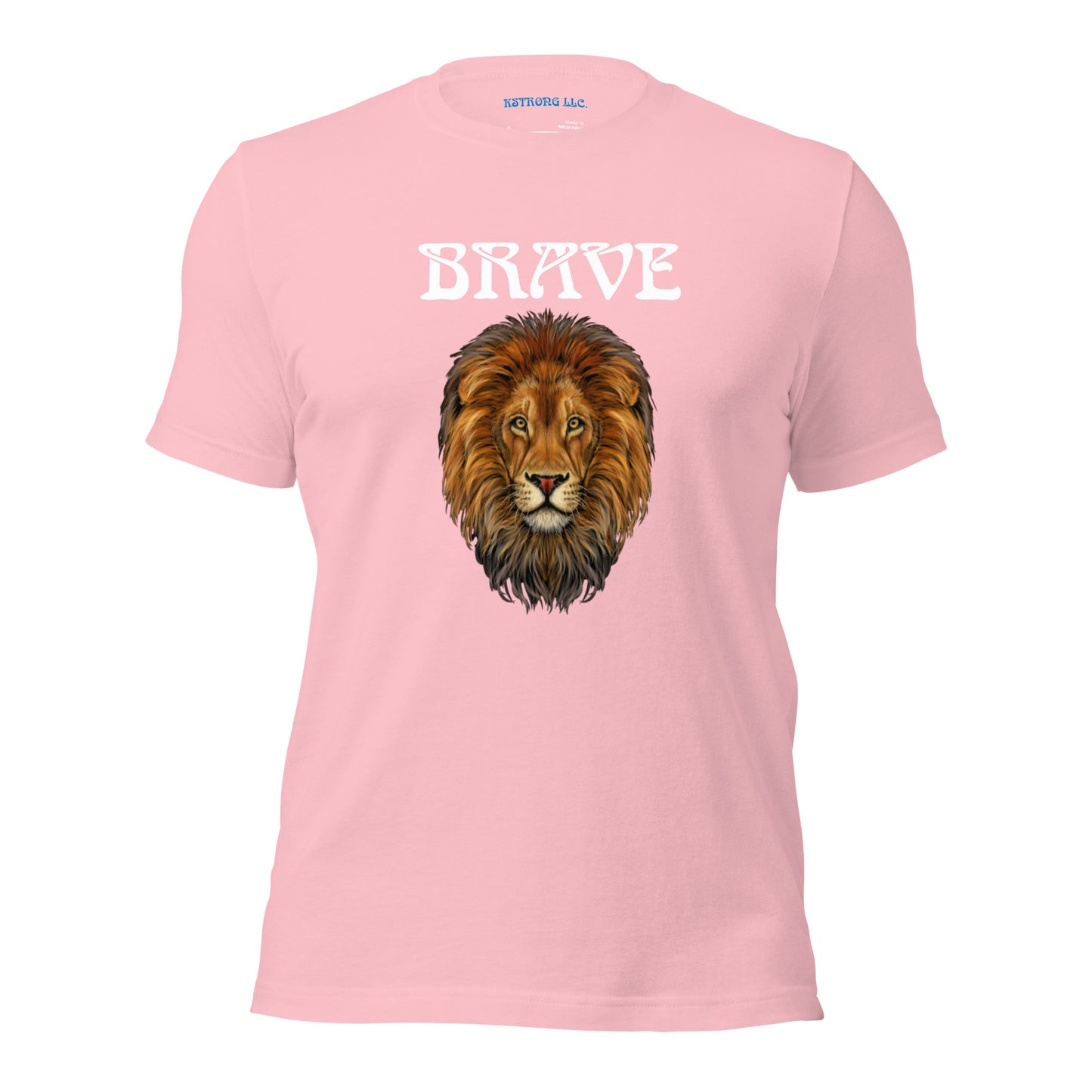 “BRAVE”Unisex T-Shirt W/White Font