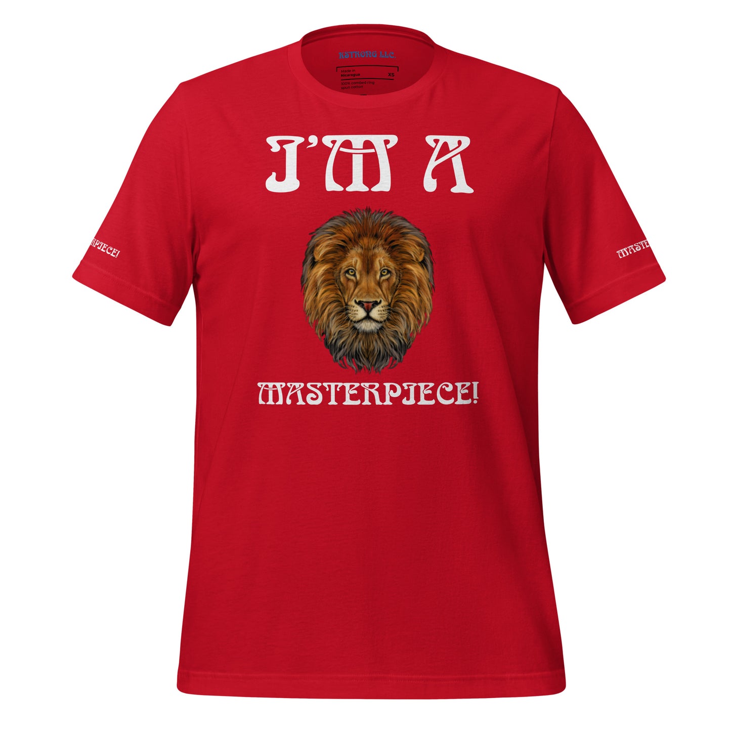 “I’M A MASTERPIECE!"Unisex T-Shirt W/White Font