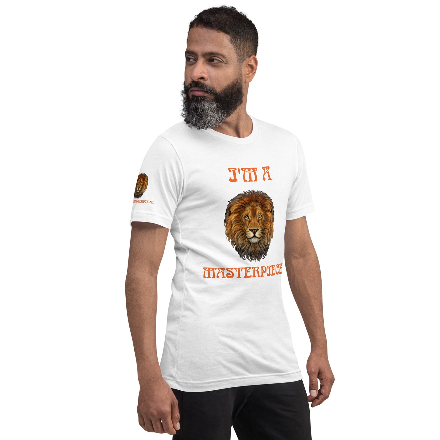 “I’M A MASTERPIECE!”Unisex T-Shirt W/Orange Font
