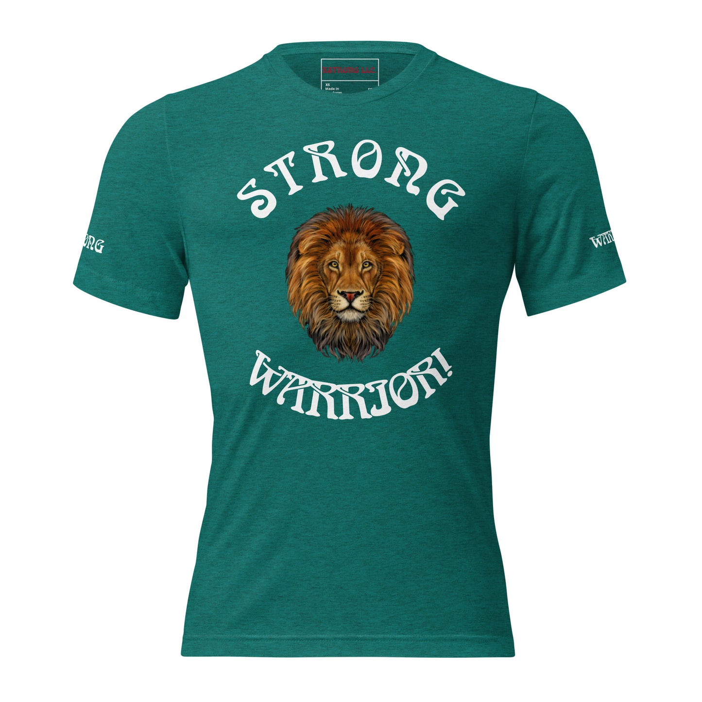 “STRONG WARRIOR!”WOMEN’S TRI-BLEND Short Sleeve T-Shirt W/White Font