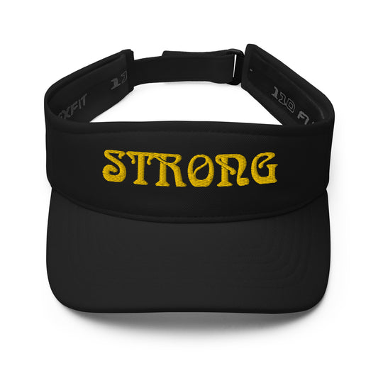 “STRONG” Visor W/Yellow Font