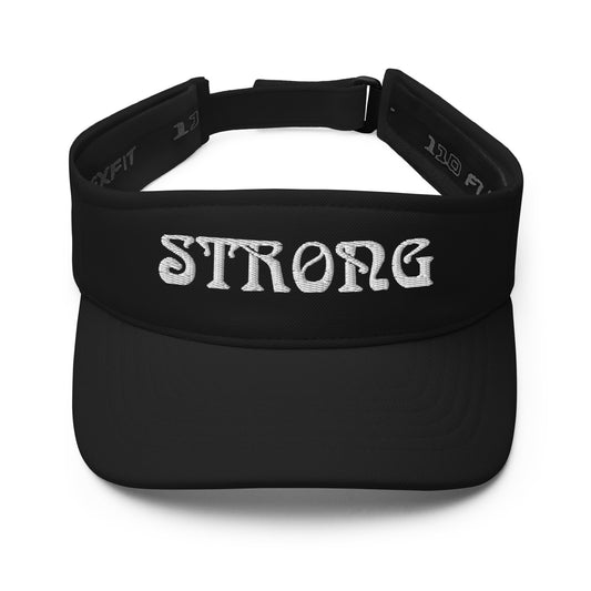 “STRONG”Visor W/White Font