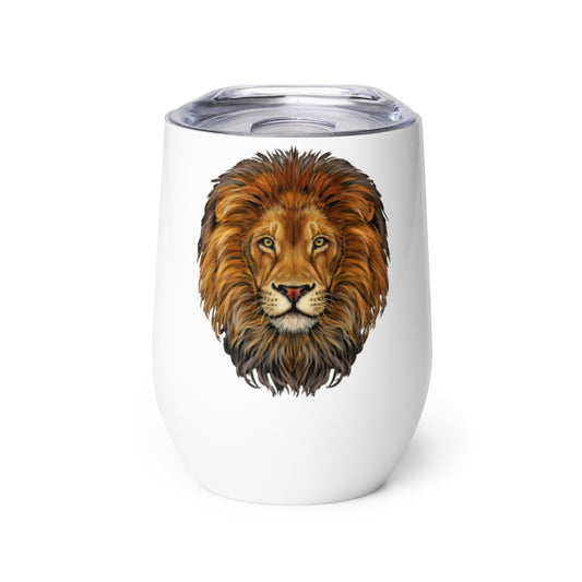 “LION” White Wine Tumbler